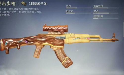 吃鸡最新爆料枪皮肤图片,全新枪皮肤亮相，吃鸡战场再添炫酷色彩！